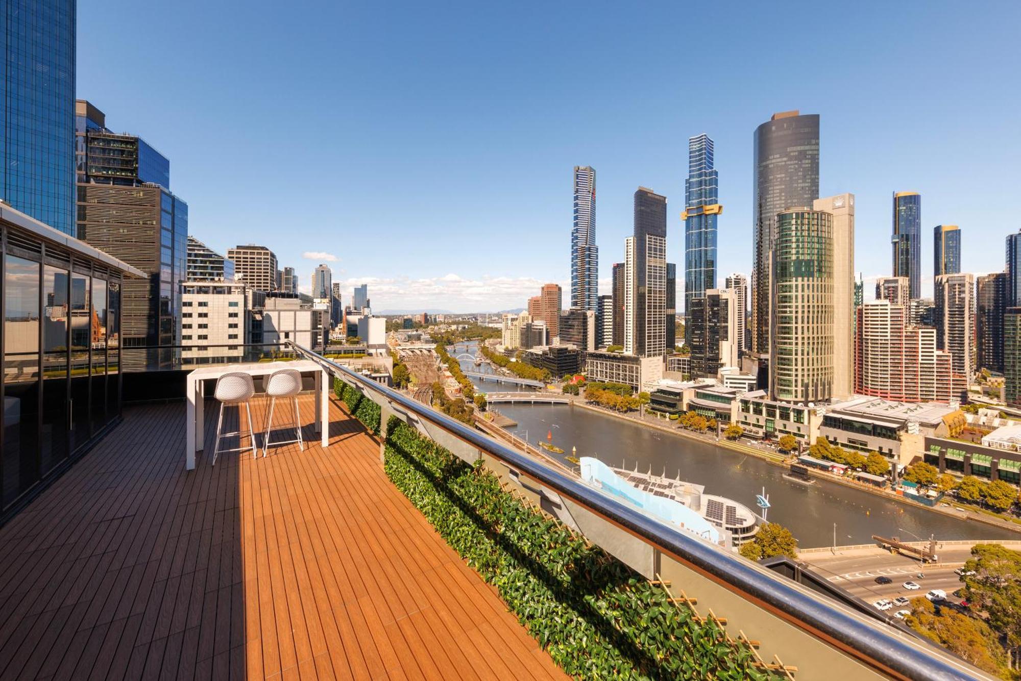 Ferienwohnung Flinders Luxury Penthouse Melbourne City Exterior foto