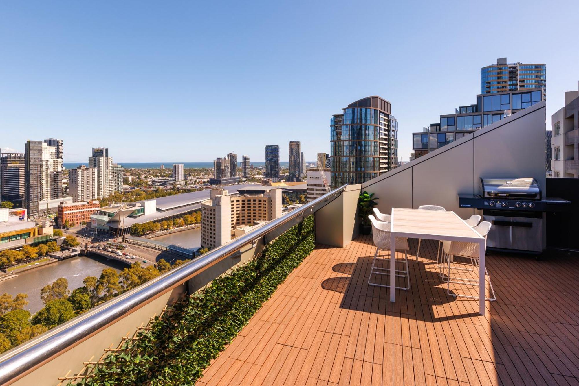 Ferienwohnung Flinders Luxury Penthouse Melbourne City Exterior foto