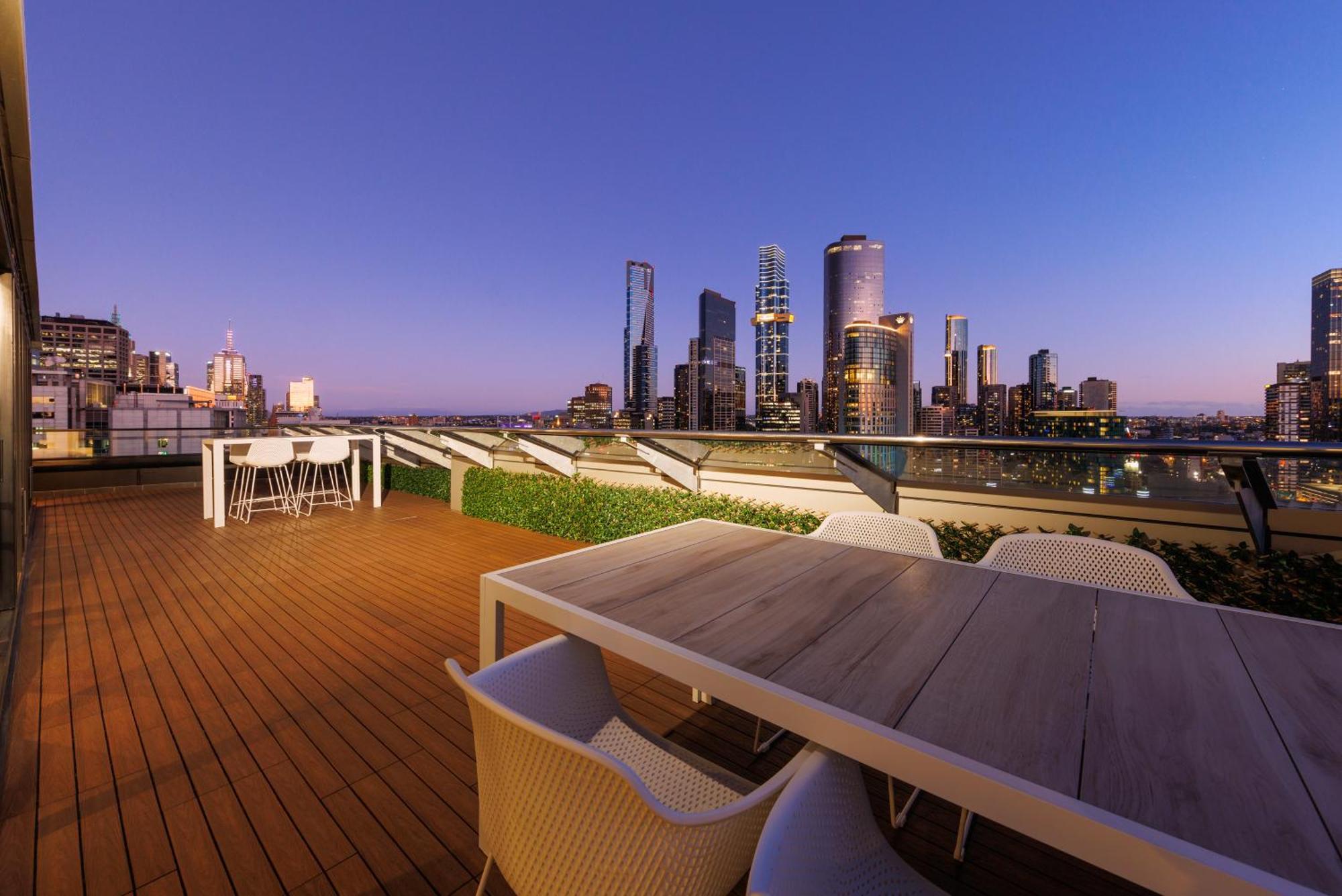 Ferienwohnung Flinders Luxury Penthouse Melbourne City Exterior foto